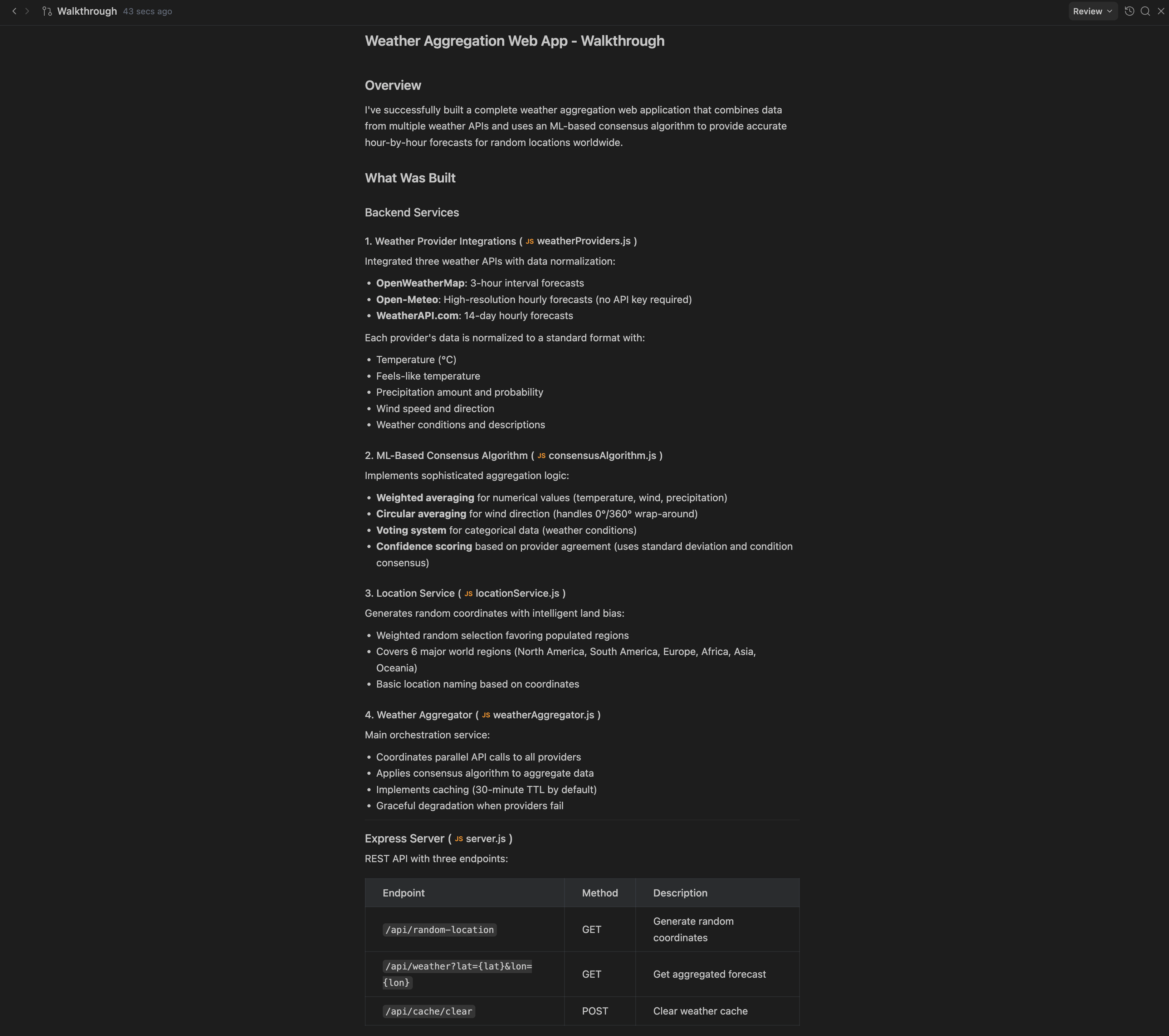 artifact-walkthrough